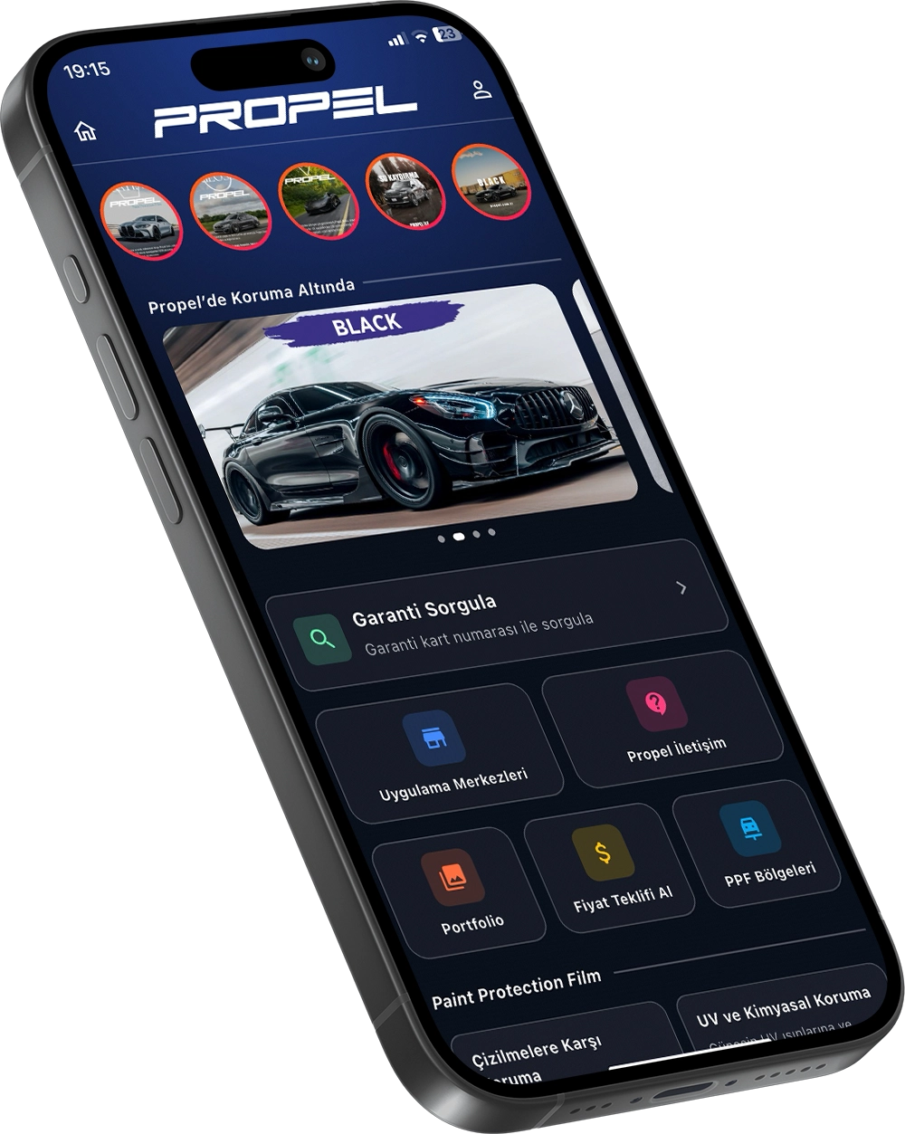Propel Connect Uygulaması